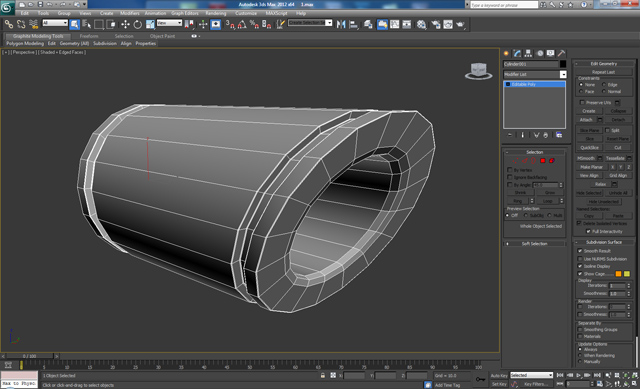 3D Studio Max Modeling Tutorial Futuristic Bolt Gun