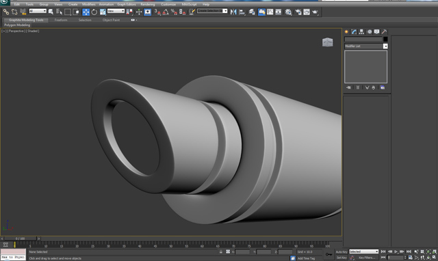 3D Studio Max Modeling Tutorial Futuristic Bolt Gun