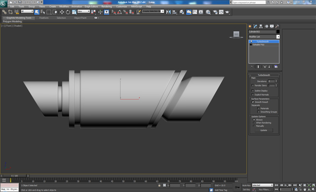 3D Studio Max Modeling Tutorial Futuristic Bolt Gun