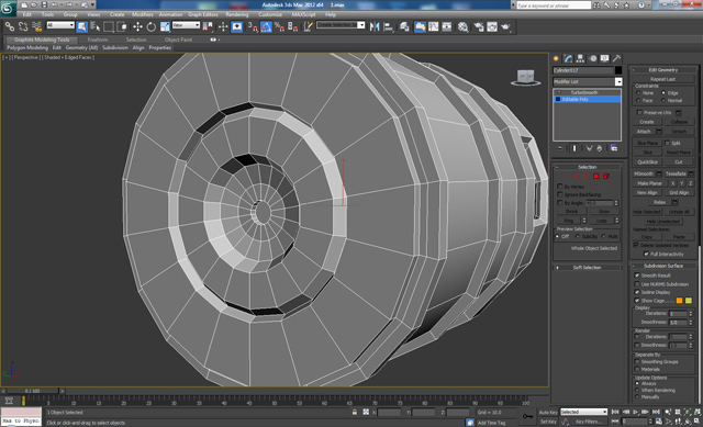 3D Studio Max Modeling Tutorial Futuristic Bolt Gun