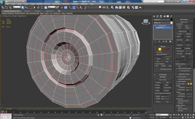 3D Studio Max Modeling Tutorial Futuristic Bolt Gun