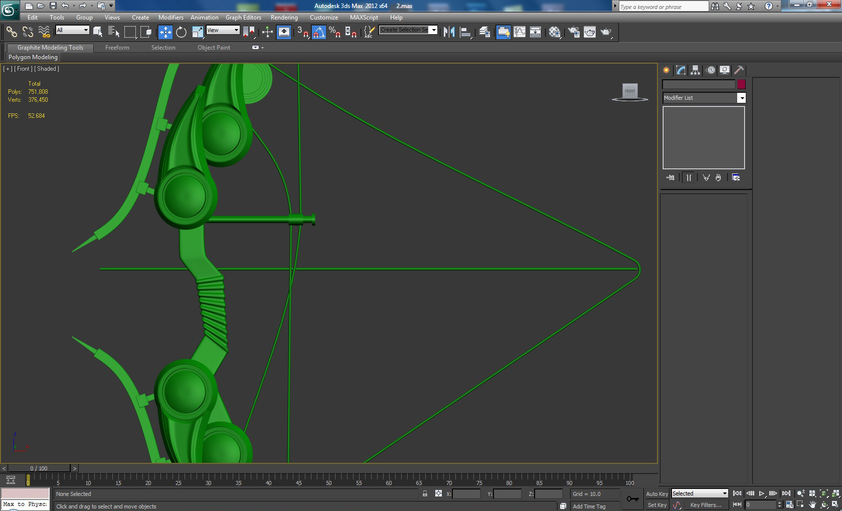 Tutorial Modeling A High Poly Bow In 3D Studio Max