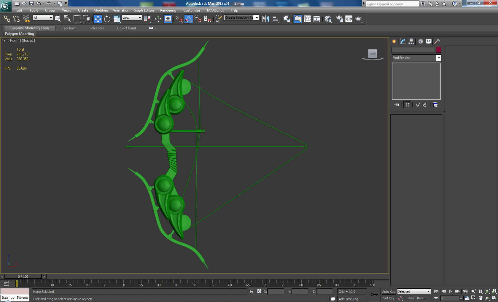 Tutorial Modeling A High Poly Bow In 3D Studio Max