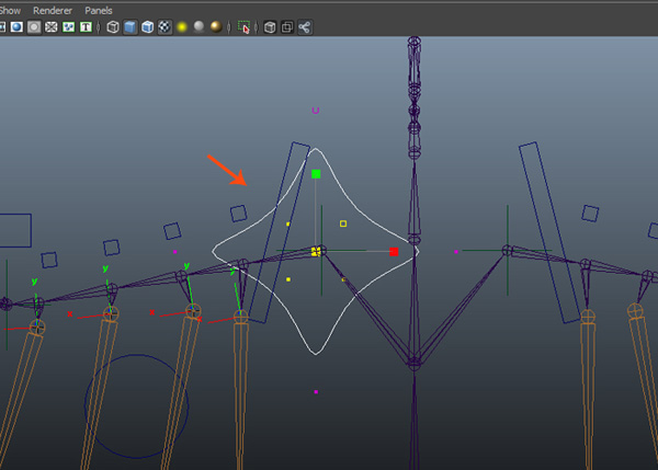 edit the vertices