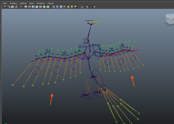 create wing rig controls for opposite side also