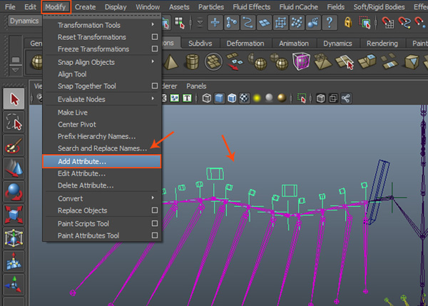 Modify  Add Attributes