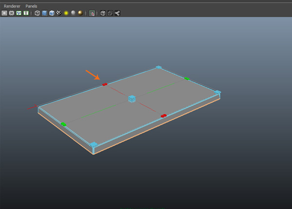 Planar mapping gizmo