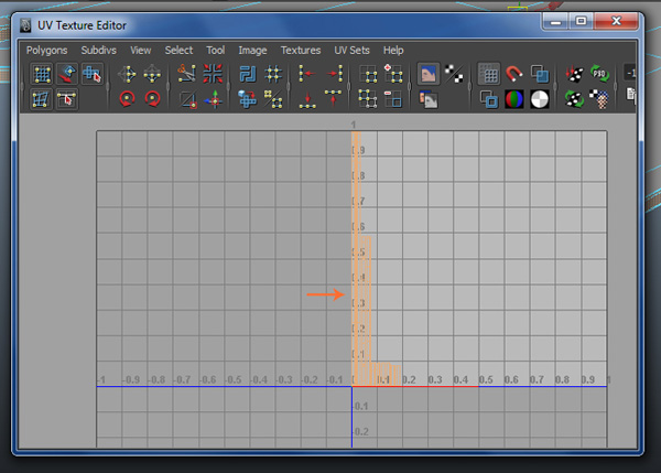  UV Texture Editor window