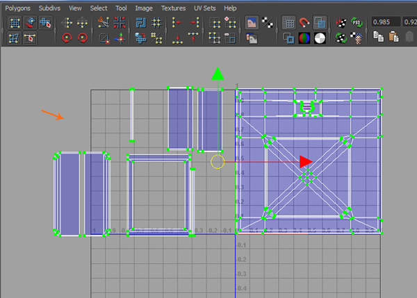 Sew UV Edges command