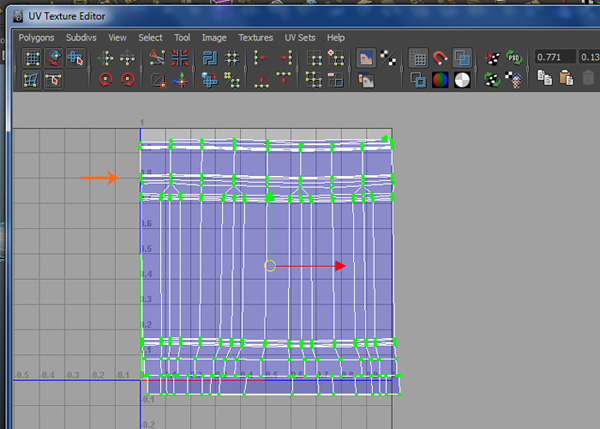 UV Texture Editor window