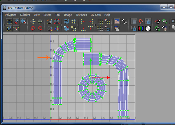 Apply cylindrical mapping