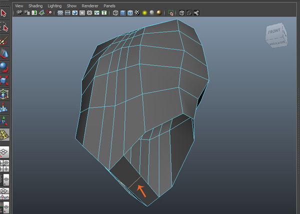 Edit Mesh  Insert Edge Loop Tool