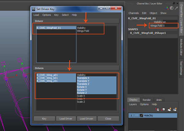 Load Driver and Set Driven Key