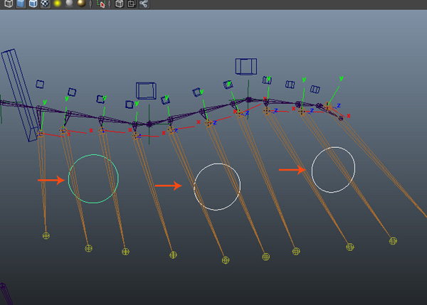 Create four circles