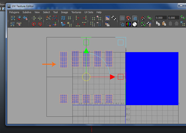 Unwrapped UVs