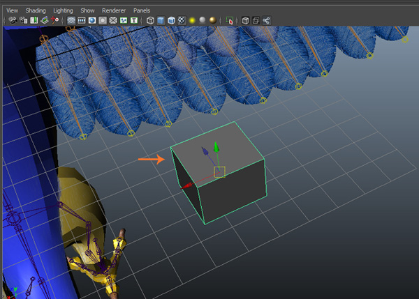 Create a poly box mesh