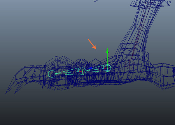 Create claw joints