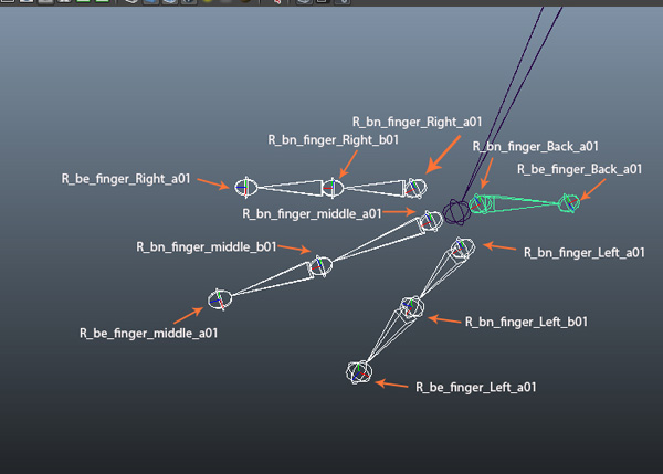 Rename the claw joints