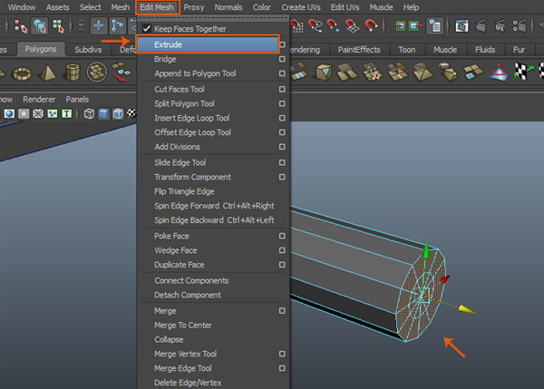 Edit Mesh  Extrude