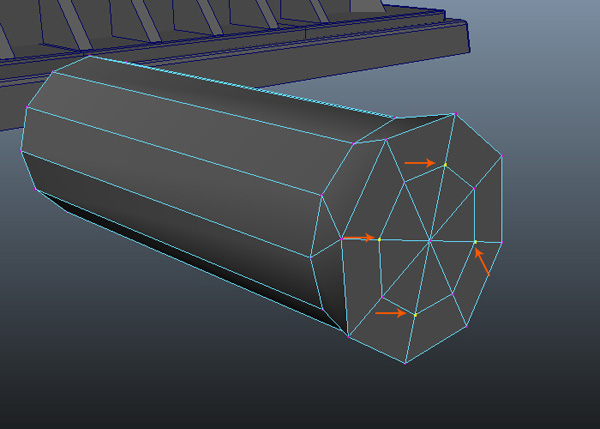 Merge the triangular faces