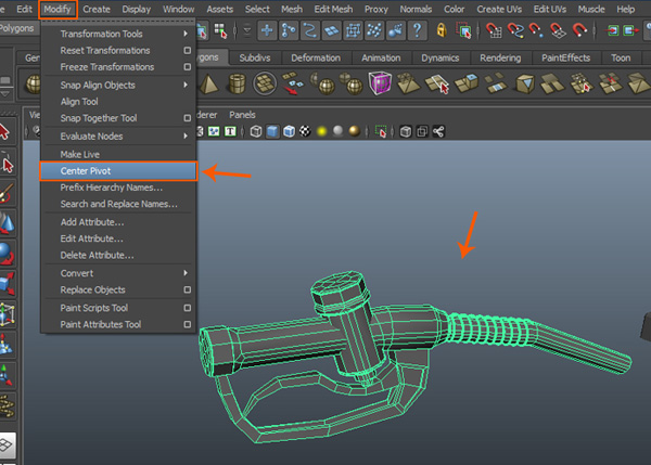 Modify  Center Pivot 