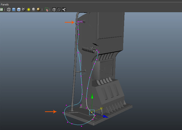 Edit and arrange the vertices