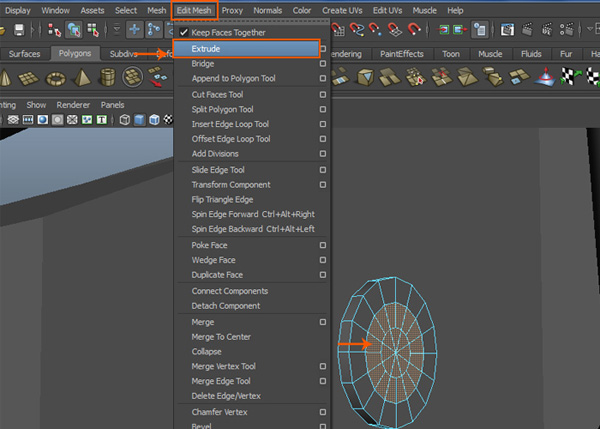 Edit Mesh  Extrude