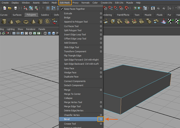 Edit Mesh  Bevel