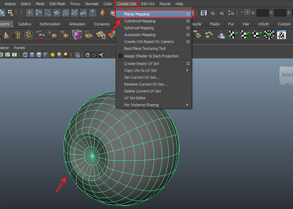 Planar mapping