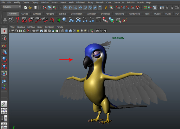 Open file in Maya