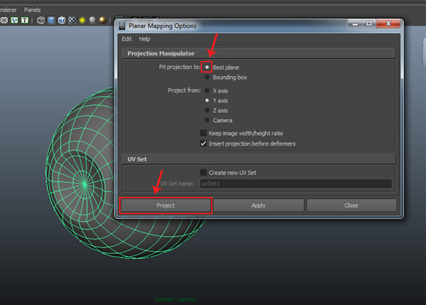 Planar mapping