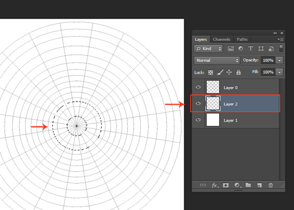 Elliptical Marquee tool