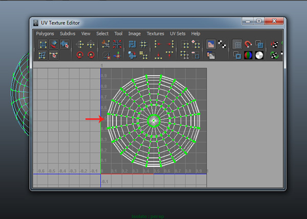 UV selection mode