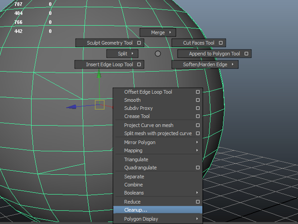Tutorial Cleaning up Bad Geometry in Maya