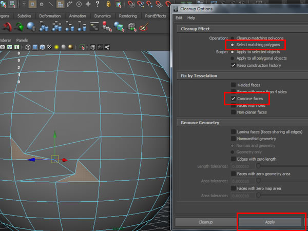 Tutorial Cleaning up Bad Geometry in Maya