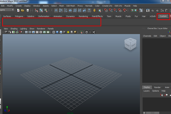 Tip Tutorial - Creating a Custom Shelf in Autodesk Maya