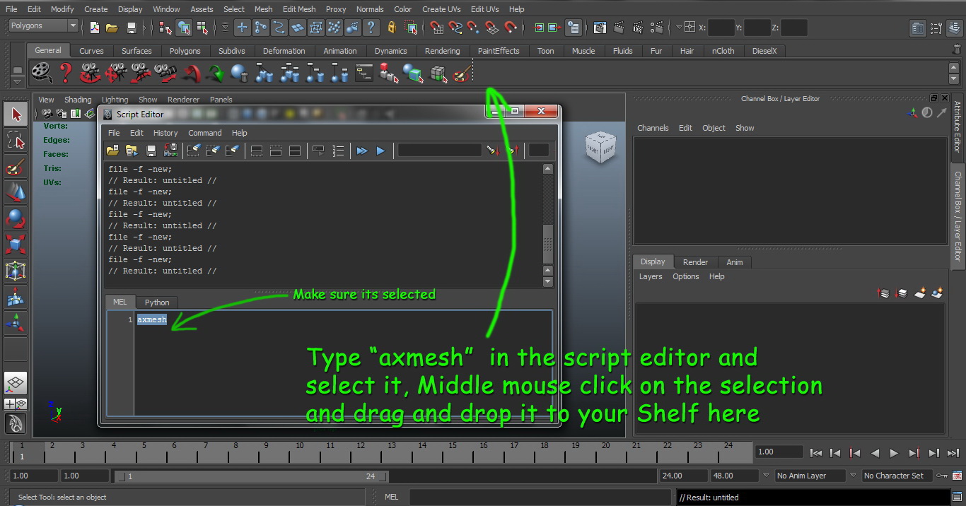 Maya To UDK Workflow: Importing Static Meshes from Maya to UDK