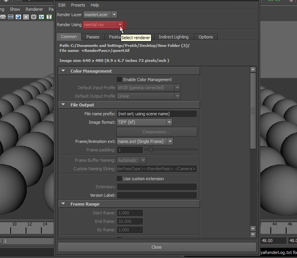 Rendering Z-depth passes in Maya and compositing in Photoshop to achieve realistic depth of field