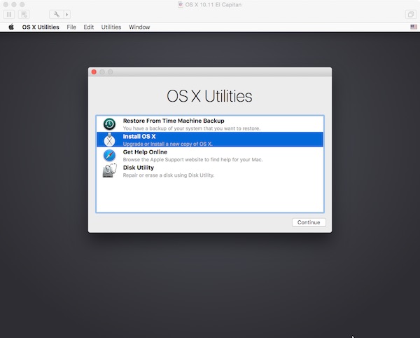 Creating the VM installing the OS