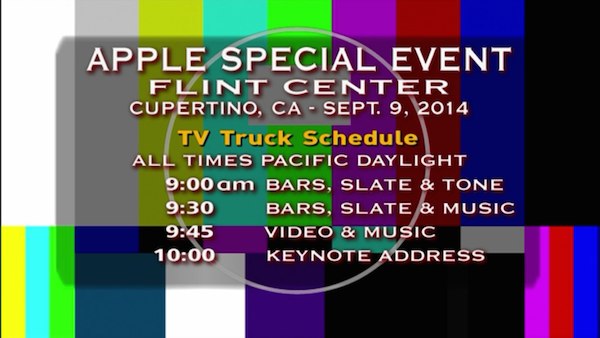 When live-streaming an Apple event goes wrong