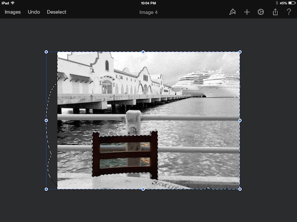 Easy selections in Pixelmator for iPad