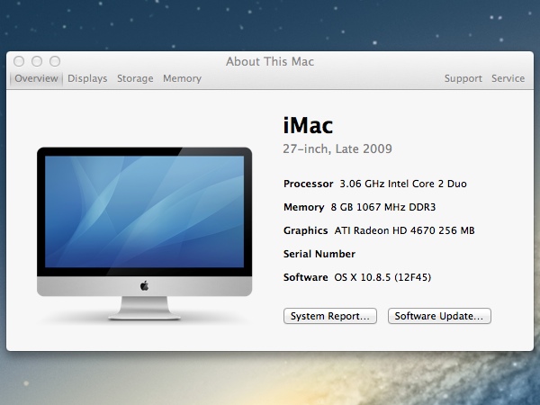 About this Mac