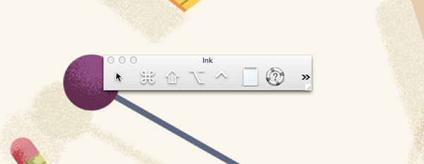 Ink Toolbar on Mac OS X