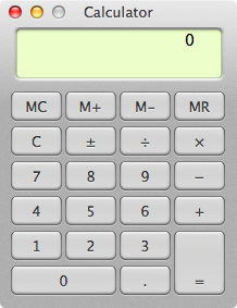 The Basic calculator has nothing on OS X's Scientific one.