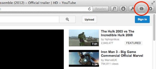 The HUDTube player is very similar to QuickTime Player 