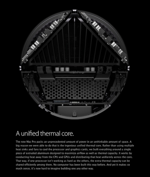 Mac Pro thermal core