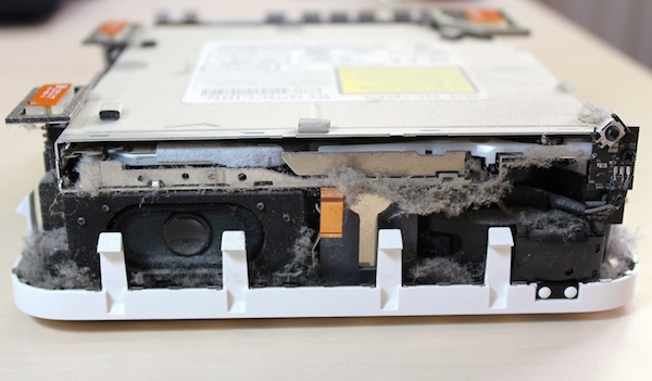 Dust inside a Mac mini