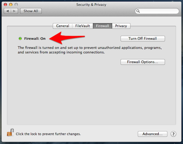 Apple's built in Firewall is easy to turn on and could be helpful.