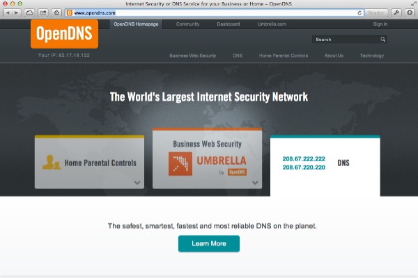 OpenDNS may prove more reliable than your ISPs DNS