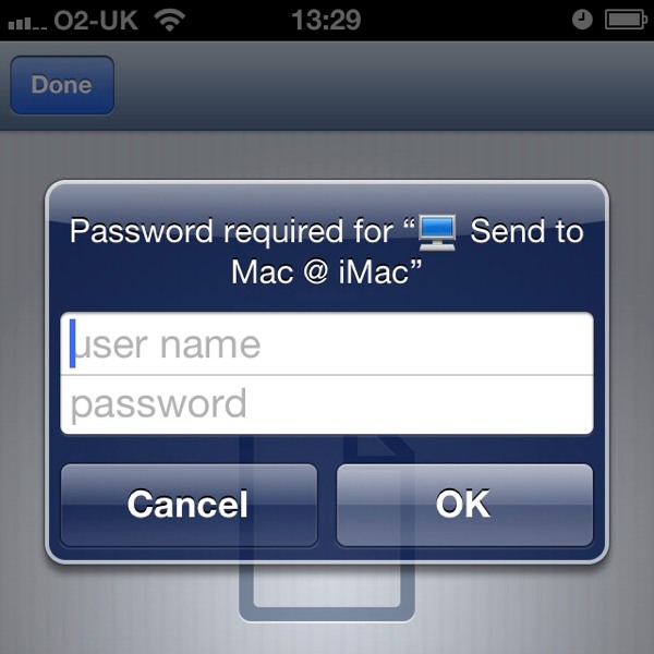 With Printopia, you can specify a password and iOS will require it